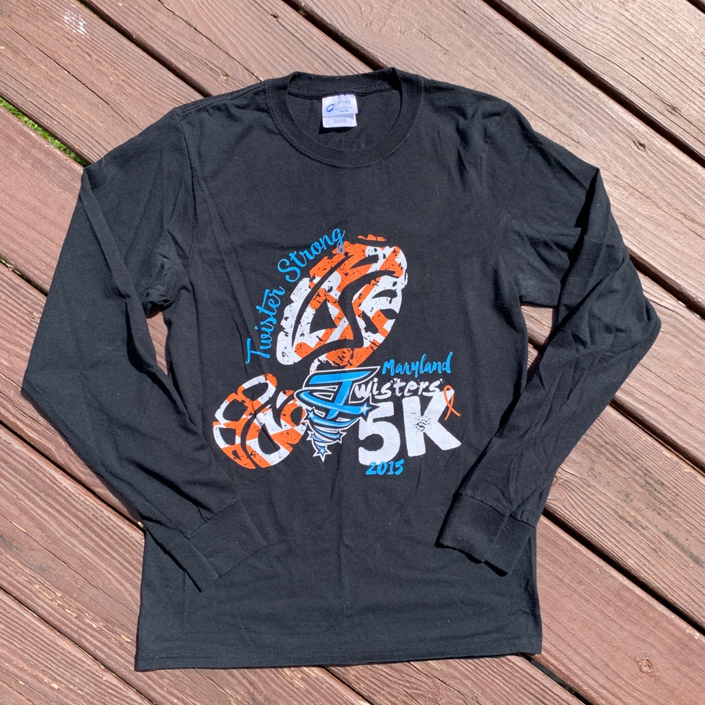 Maryland Twisters 5k Shirt